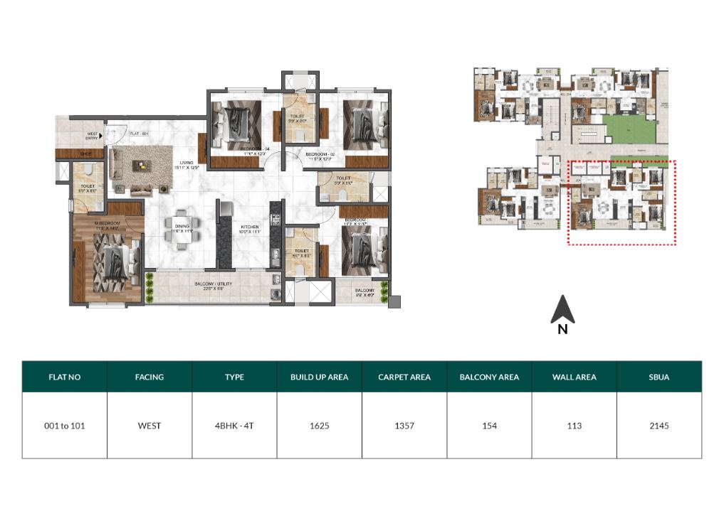 3 BHK Apartment
